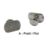 BOTTONI LINGUALI PIATTI - 10pz