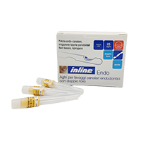AGHI PER LAVAGGI CANALARI ENDO 25G 0,5x25mm doppio foro - 25